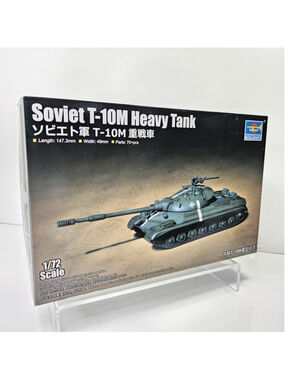SEALED BAGS Trumpeter 07154 1/72 Soviet T-10M Heavy Tank Plastic Model Kit